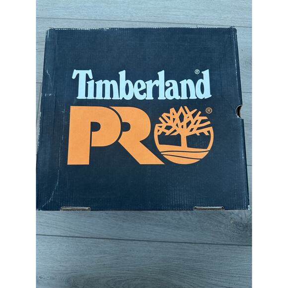 Timberland PRO Men's Direct Attach 8 Inch Soft Toe Waterproof boots wheat sz 12 - Picture 6 of 7